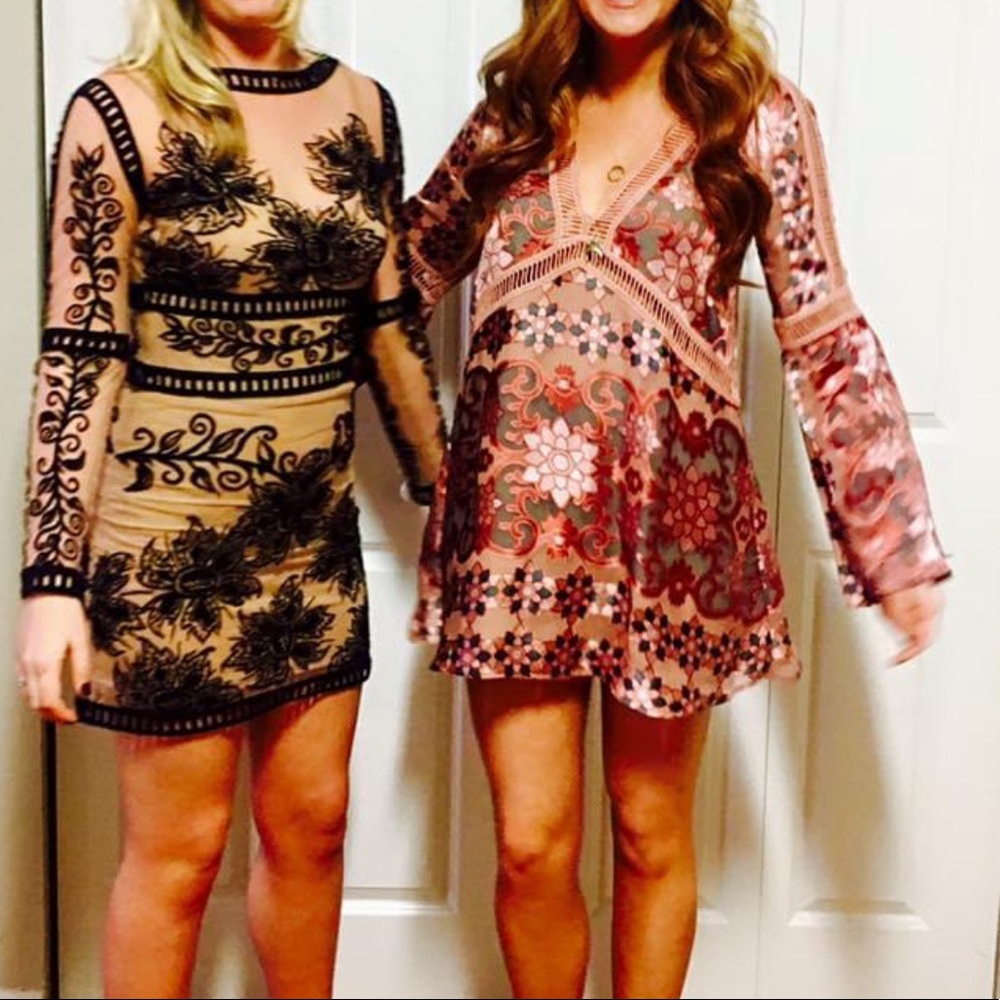 For love and lemons shirt dress